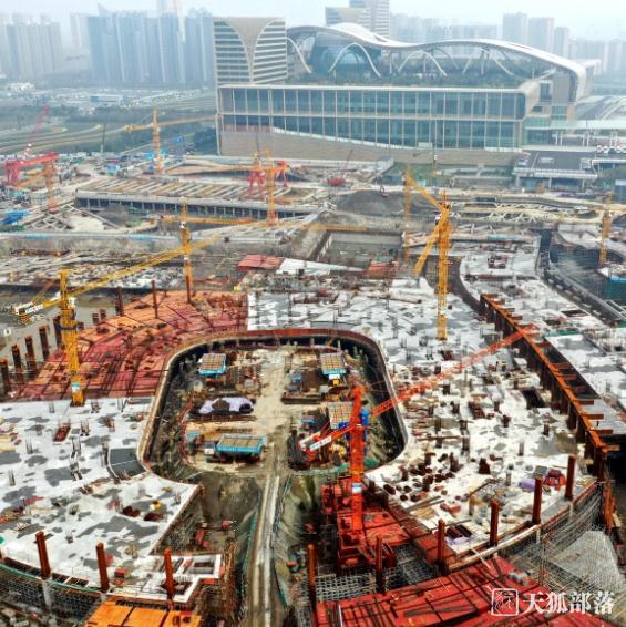 杭州：亚运场馆加紧建设抓进度