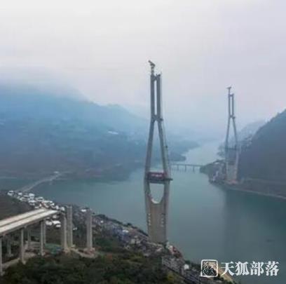 云南绥江新市金沙江特大桥建设加速推进